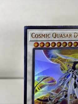 YUGIOH COSMIC QUASAR DRAGON DUNE-EN037 ULTRA 1ST ED - Image 2