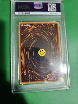 Yu-Gi-Oh Dark Magician 2002 Ultra Rare Holo Card SDY-006 PSA 8 - Image 2