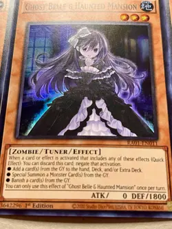 3x Ghost Belle & Haunted Mansion | Super Rares | RA01 | NM | 1st Ed | YuGiOh! - Image 4