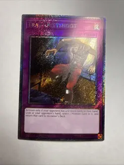 Trap Dustshoot (Platinum Secret Rare) RA04-EN121 Quarter Century Stampede 1st E - Image 1