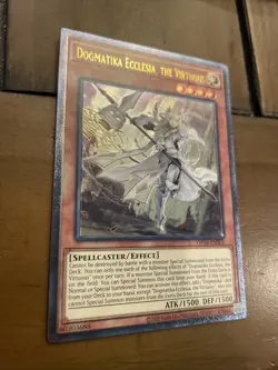 Yu-Gi-Oh! Dogmatika Ecclesia, the Virtuous -OP18- Ultimate Rare- Unlimited NM - Image 2
