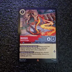 Mushu Majestic Dragon - 137/204 - Rare - Disney Lorcana - Image 1