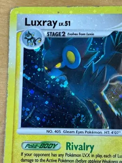Luxray 8/146 Holo Diamond Pearl Legends Awakened 2008 Pokemon TCG Card - Image 2