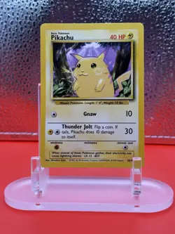 Nintendo 1999 Pokemon TCG Base Set Pikachu 58/102 Basic Common Regular Card - Image 2