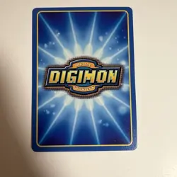 DIGIMON Digital Monsters METALGREYMON Gold Text Bo-80 Trading Card 1999 BANDAI - Image 2