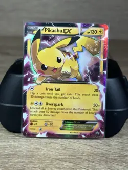 Pokemon TCG Pikachu EX XY84 Legendary Collection Promo Card - Image 1