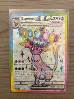 Espeon ex SVP175 Sv: Scarlet & Violet Promo Cards Holo - Image 1
