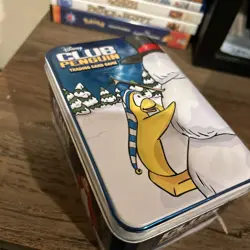 SUPER RARE Disney Club Penguin Card-Jitsu Collector's Tin - Image 1