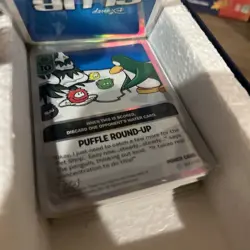 SUPER RARE Disney Club Penguin Card-Jitsu Collector's Tin - Image 3