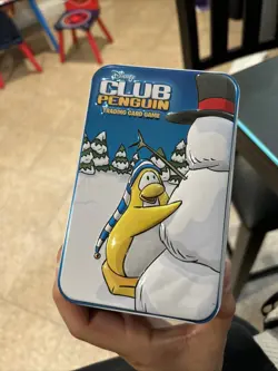 SUPER RARE Disney Club Penguin Card-Jitsu Collector's Tin - Image 5
