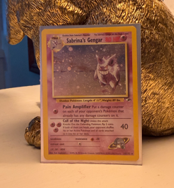 Sabrina's Gengar - 14/132 - Pokemon Gym Heroes Unlimited Holo Rare Card - Image 1
