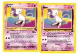 2 - MEW - Black Star Regular Promo Card - (Pokemon) D - Image 1