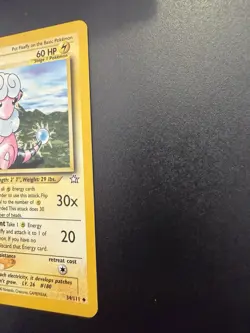 Pokemon TCG Flaaffy Neo Genesis 1st Edition Uncommon Card 34/111 - Image 3