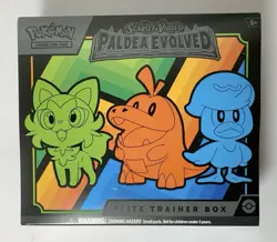Pokemon Trading Card Game: Scarlet and Violet - Paldea Evolved Elite Trainer Box 820650853661 - Image 1