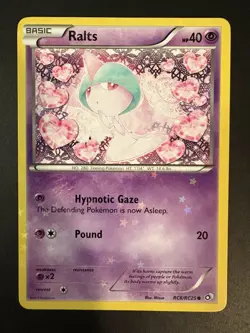 Ralts RC8/RC25 Pokemon Legendary Treasures Radiant Collection Card MP - Image 1