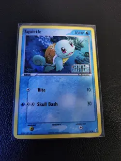 Squirtle 63/100 – EX Crystal Guardians – Reverse Holo – Near Mint Pokemon Card - Image 1