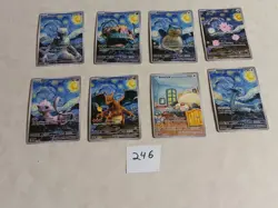 8Pokemon x Van Gogh Black Star Promo ACG Art Card - Image 1
