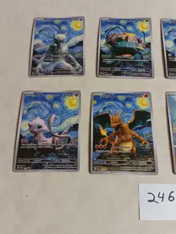 8Pokemon x Van Gogh Black Star Promo ACG Art Card - Image 2