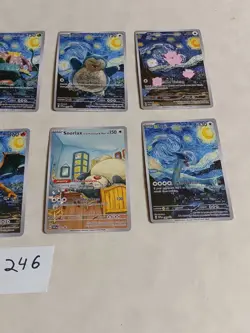 8Pokemon x Van Gogh Black Star Promo ACG Art Card - Image 3