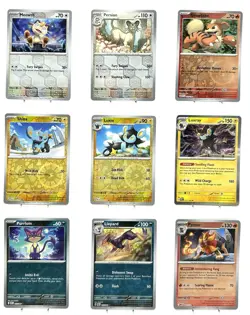 CATS of Pokemon LOT [O] | 9 Card Lot | ALL CATS | All Holo or Rev | NM/M - Image 1