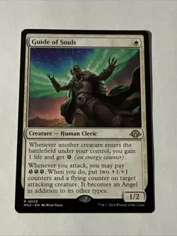 MTG Guide of Souls Modern Horizons 3 Card #29 Regular, Near Mint Condition - Image 1