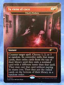 Tibalt's Trickery -MTG-✨FOIL NALAC SLD Nuestra Magia - Ex NM - Ya viene el coco - Image 1