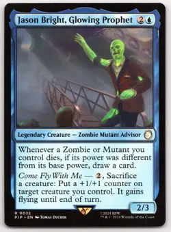 Jason Bright, Glowing Prophet - Universes Beyond Fallout - MTG - Near Mint - Image 1