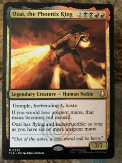 MTG TCG Avatar Ozai, the Phoenix King 0235 Regular Mythic - Image 1