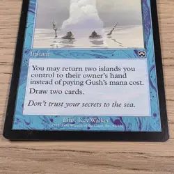 Magic the Gathering MTG Gush - Mercadian Masques #082 LP - Image 3