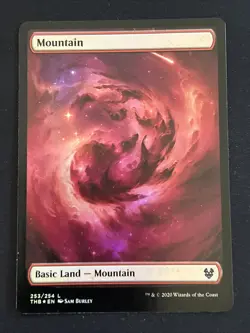 1x Foil Mountain (253) Theros Beyond Death LP MTG Magic the Gathering x1 MKE - Image 1