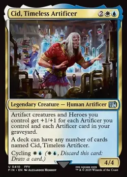 Cid, Timeless Artificer (#410) FIN NM MTG - Image 1