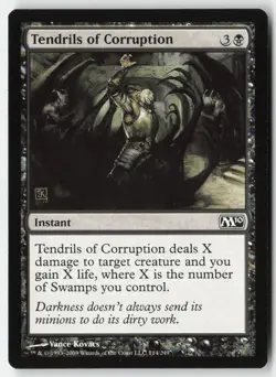MTG - Tendrils of Corruption #114 - Regular - M10 Magic 2010 - Image 1
