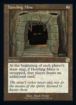 Howling Mine - Retro Frame The Brother's War Retro Artifacts NM MTG - Image 1