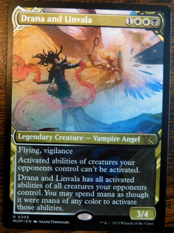 Drana and Linvala - NM (Unplayed) - Showcase - Regular - Image 1