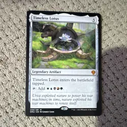Magic: The Gathering Timeless Lotus Legendary Artifact Dominaria United Mythic - Image 1