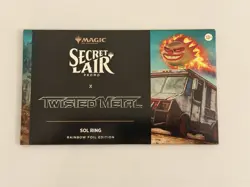 MTG Sol Ring, Secret Lair Promo x Twisted Metal, New/Unplayed - Image 1