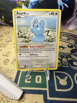 Azurill 69/130 Pokemon Diamond and Pearl Common 2007 - Image 1