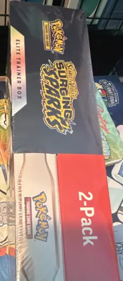 Pokemon Scarlet & Violet Surging Sparks Elite Box & Booster Bundle 2-Pack - Image 4