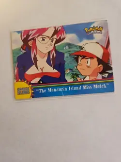 Misty And Mandarin Island Miss Match Lot Of 3 - 1999 Pokemon Topps - Image 3