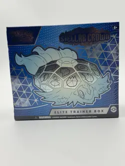Scarlet & Violet Stellar Crown Elite Trainer Box Pokemon TCG New Factory Sealed - Image 1