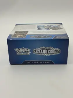 Scarlet & Violet Stellar Crown Elite Trainer Box Pokemon TCG New Factory Sealed - Image 5