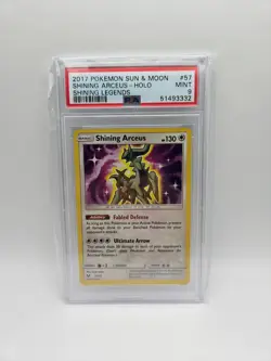 Pokemon PSA 9 Shining Arceus | 57 | Shining Legends Holo Mint TCG - Image 1
