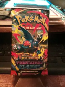Pokemon TCG Mega Evolution Phantasmal Flames Booster Pack Factory Sealed - Image 1