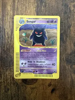 Pokemon Gengar 13/165 Expedition Base Set 2002 Stage 2 90 HP Rare Nintendo - Image 1