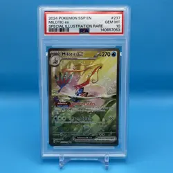 2024 POKEMON MILOTIC EX 237/191 SURGING SPARKS - PSA 10 - Image 1