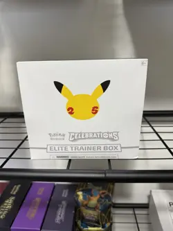 Pokemon TCG: 25th Anniversary Celebrations Elite Trainer Box (2021) 820650809439 - Image 1