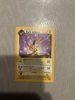 Pokemon TCG Dark Jolteon Team Rocket 38 Regular Unlimited Uncommon - Image 1