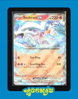 Pokemon Reshiram ex 030/159 Sv09: Journey Together Double Rare Holo - Image 1