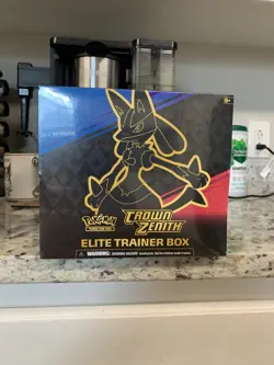 Pokemon TCG Crown Zenith Elite Trainer Box ETB New Sealed - Image 1