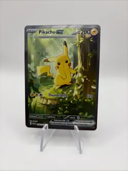 Pikachu EX 276/217 SIR Pokemon Ascended Heroes Near Mint + Pack Fresh - Image 1
